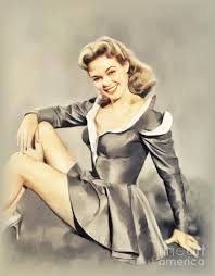 Драма, вестерн, 1 ч 13 мин сша • бадд боттичер. Nancy Gates Vintage Actress Painting By John Springfield