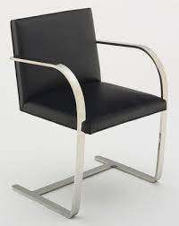 brno chair ludwig mies van der rohe brno moma stoelen