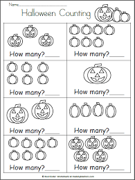 This page has a lot of free printable halloween worksheet for kids,parents and kindergarten teachers. Halloween Math Worksheet How Many Madebyteachers