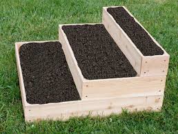Cedar Planter 3 Tiered Raised Garden Bed By Cedargardenplanters Tiered Planter Tiered Garden Raised Garden Bed Plans