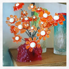 See more ideas about crystal crafts, crafts, diy crystals. Kitsch Crystal Craft Flowers 20th Century Vintage