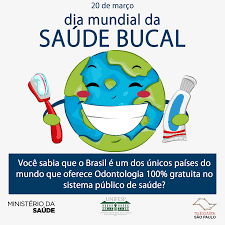 Todos os anos, a oms seleciona o principal tema que quer ver debatido, de acordo com as suas prioridades. 20 De Marco Dia Mundial Da Saude Bucal By Telessaude Sao Paulo Unifesp Mar 2021 Medium