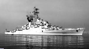 French Anti Air Cruiser Colbert L March 1956 Google Image 09 20 Marine Navy Ships Battleship
