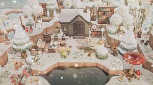 You get a house, and you get into debt to upgrade it. Animal Crossing New Horizons Winter Design Decorating Ideas For Your Island And House