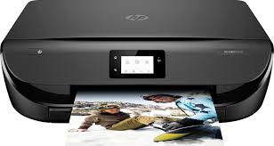 Press and hold the wireless button on the back of the printer for five seconds until the edge. Hp Envy 5070 Wireless All In One Instant Ink Ready Inkjet Printer Black Envy 5070 Best Buy