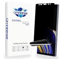 Galaxy Note 9 Screen Protector Privacy, 2-Way Anti Spy Full Adhesive  Coverage (2-Pack) Nano Shield 3D Curve Edge Fit Soft Film (NOT Tempered  Glass) ...