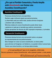Lunes, 17 de mayo de 2021. Cuatro Mitos En Redes Sociales Sobre El Plebiscito Constituyente