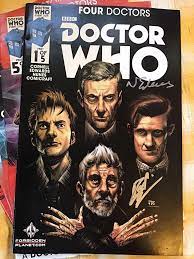 Doctor Who Four Doctors 1-5 Full Run Including #1 Special Variant MULTI  SIGNED | eBay