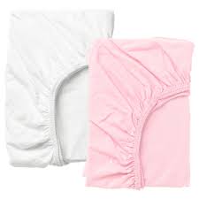 Housse de couette, drap, taie d'oreiller… nous déclinons notre linge de lit avec toujours le souci de l'élégance et du confort. Len Drap Housse Pour Lit Bebe Blanc Rose 60x120 Cm Ikea