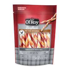 Ol'Roy Beefhide Twist Sticks With Chicken Chews For Dogs (5.9 oz) Delivery  or Pickup Near Me