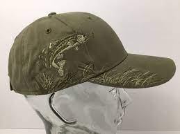 Dri Duck Cap Baseball Hat Trout Fish Authentic Wildlife Series Olive Nwot Cotton Driduck Baseballcap Hats Baseball Hats Ebay