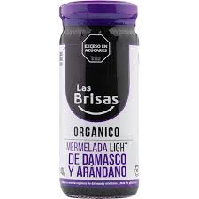 Mermelada organica damasco y arandanos sin azucar — Las Brisas