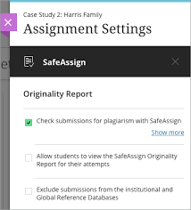 We did not find results for: Safeassign In Your Course Blackboard Help