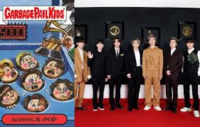 The card was part of the 2021 topps garbage pail kids: Topps Bajo Fuego Por Burlarse De Bts Al Perder Su Nominacion En Los Grammys Con Ofensiva Ilustracion