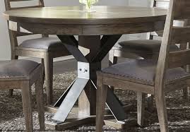 Extending round room kitchen and dining tables. Shop Now For The Sonoma Road Bark Extendable Pedestal Dining Table Accuweather Shop