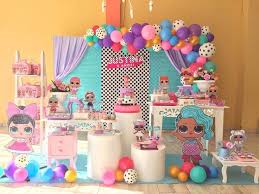 Discount party warehouse offers a great range of party supplies in australia, with lots of theme party ideas, tableware and birthday party decorations. Lol Surprise Dolls Birthday Party Ideas Photo 1 Of 15 Birthday Surprise Party Suprise Birthday Party Birthday Decorations
