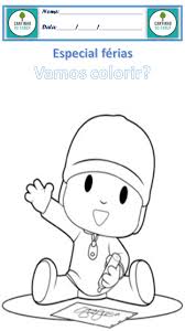 Desenho infantil para colorir pocoyo pocoyo colorir. Desenho Para Colorir Pocoyo Atividades Para A Educacao Infantil Cantinho Do Saber