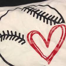 Baseball Svg Fastpitch Softball Tshirt Dad Heart Mom Little Etsy In 2020 Baseball Svg Vinyl Tshirts Cricut Htv