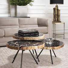 Victorian coffee tables more information. Eichholtz Coffee Table Wood Slice Coffee Table Coffee Table Wood Stone Coffee Table
