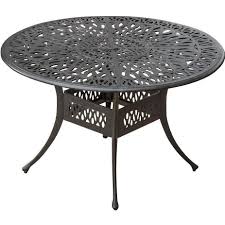 Maybe you would like to learn more about one of these? Rosedown 48 Inch Round Cast Aluminum Patio Dining Table By Lakeview Outdoor Designs Walmart Com Walmart Com