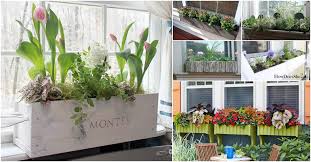 Flower boxes add character and beautify the entrance of your garden, deck or patio; 20 Gorgeous Diy Window Flower Box Planters To Beautify Your Home Diy Crafts