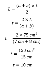 Maybe you would like to learn more about one of these? Rumus Luas Trapesium Dan Rumus Keliling Trapesium Serta Jenisnya