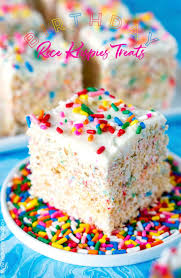 The Original Rice Krispies Treats Recipe Made Better With More Marshmallow Flavor Sprinkles An Rice Krispie Treats Favorite Dessert Recipes Pinata Cake Recipe