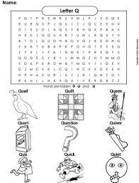 Every word on this site can be played in scrabble. The Letter Q Word Search Teaching Resources