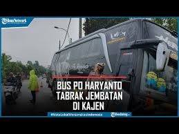 No agen po haryanto area malang dan surabaya : Bus Po Haryanto B 7156 Vga Kecelakaan Tabrak Jembatan Di Pekalongan Nyaris Jatuh Ke Sungai Tribun Jateng
