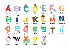 This means it doesn't have any hues, like gray and white. Cute Alphabet List Alphabet Table Decorations Royalty Free Cliparts Vectors And Stock Illustration Image 154398238