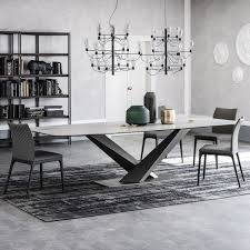 A contemporary dining room set is the perfect way to make meals feel less mundane. Luxury Modern Rectangular 63 71 79 Faux Marble Dining Table Black Metal X Base White Marble Dining Table Modern Rectangular 63 71 79 Faux Marble Dining Table Black Metal X Base