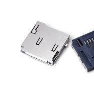 Micro SD Card Slot, TF PUSH H=1.85, LCP Black, Terminal ...