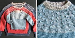 May 01, 2019 · between the shoulders and lower yoke, less shaping is required. Bobble Yoke Knitted Sweater Paid Knitting Pattern