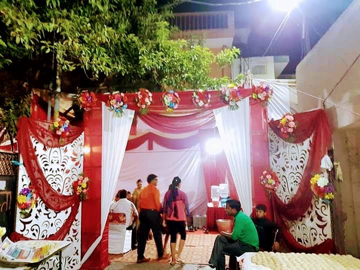 Entry Gate With Flower & Chunni Decoration product image