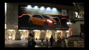 A seguire milano, ci sono venezia e firenze. Peugeot Led Redflame Milano Torino Firenze Roma Napoli Youtube