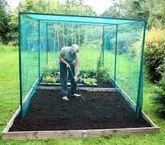 Ideal for most types of plants, fruits and crops. 8m Walk In Fruit Veg Cage Bird Protection Netting 8mx2mx2m High