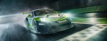 In sport, racing is a competition of speed, against an objective criterion, usually a clock or to a specific point. Porsche Customer Racing Porsche Ag