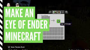 Check spelling or type a new query. How To Make Eye Of Ender In Minecraft Youtube