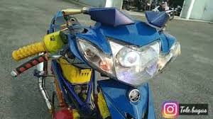 Jual beli motor bekas di indonesia, murah dengan harga terbaik. Modifikasi Vega R Biru Tua Kontes Bulldogs Youtube