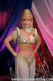 Barbara Was First Seen In This Reunion Costume Designed By Jeff Billings In I Dream Of Jeannie 15 Barbara Eden I Dream Of Jeannie Dream Of Jeannie