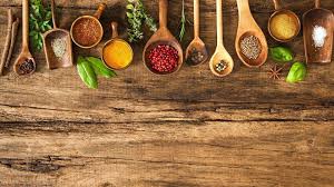 Wooden Spoon Condiments Background Table 1080p Wallpaper Hdwallpaper Desktop In 2020 Food Photography Background Food Background Wallpapers Spices Photography