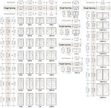 Window Dimensions Standard Window Sizes Window Sizes Chart Window Sizes