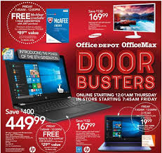 Office Depot And Officemax Black Friday 2017 Ad Scan Deals And Sales Coupons The Office Depot Office Max 2017 Black Friday Ad Is Here We Have All 16 Pages Of