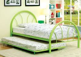 If you prefer a high headboard platform bed, then this design from home life is a top choice to consider. Rainbow Green High Headboard Full Metal Platform Bed W Trundle Just Furniture