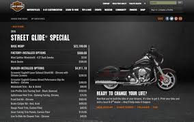 Harley Davidson S H D1 Bike Builder Program Baggers