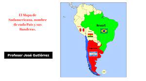 Super angebote für mapa handschuh hier im preisvergleich. El Mapa De Sudamericana Nombre De Cada Pais Y Sus Banderas By Profesor Jose Gutierrez