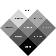 Black and white are different from other colours, but how? Gamification Academy Progress Color Palette Black White Bng Hex Codes
