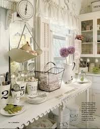 The most popular choice of cabinets when it comes to a shabby chic kitchen design is the use of painted or distressed white cabinets. 35 Awesome Shabby Chic Kitchen Designs Accessories And Decor Ideas For Creative Juice