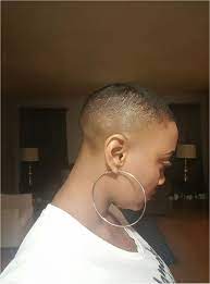 Fade Hairstyles For Black Women With Alopecia In 2021 Fade Haircut Women Faded Hair Fade Haircut