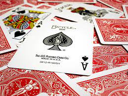Two suits (hearts and diamonds) in red color and another two (spades and clubs) in black. Euchre Card Game Rules Bicycle Playing Cards
